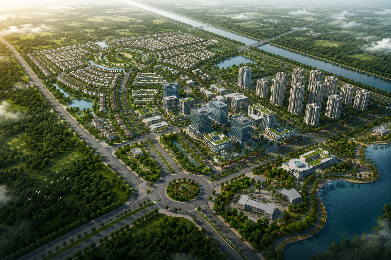 Strategic Master Planning for Sustainable Future Developments