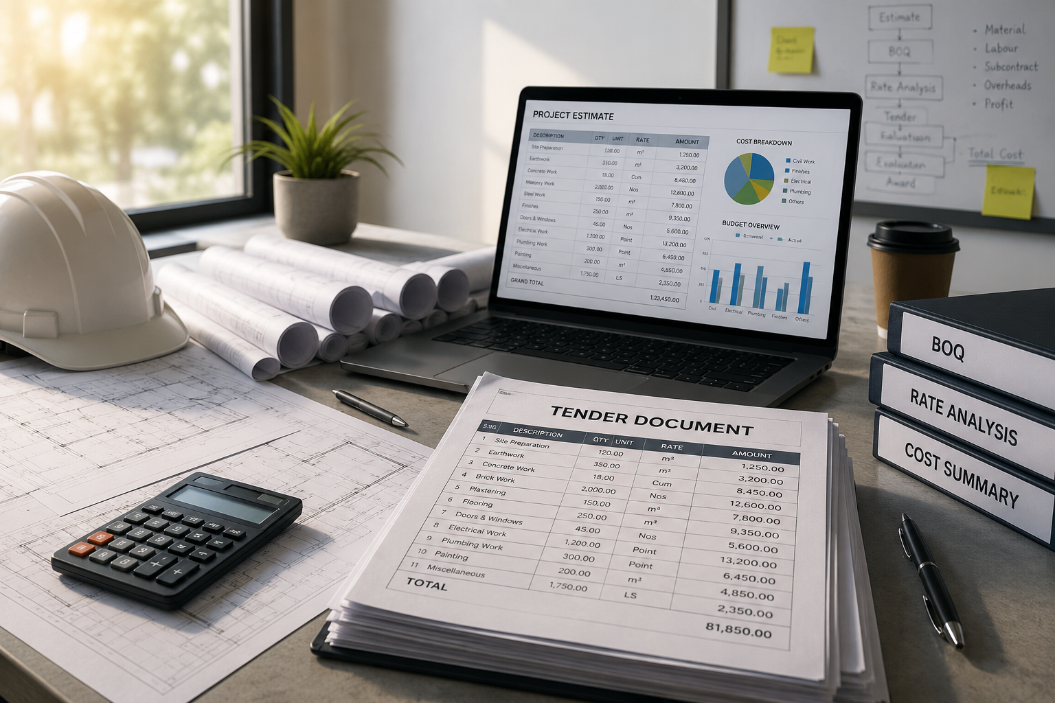 Accurate Estimation & Tendering for Cost-Effective Project Success